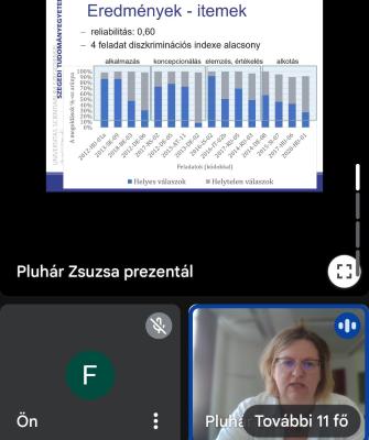 Pluhár Zsuzsa sikeres doktori védése