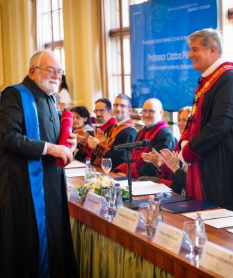 Doctor Honoris Causa címben részesült Pléh Csaba